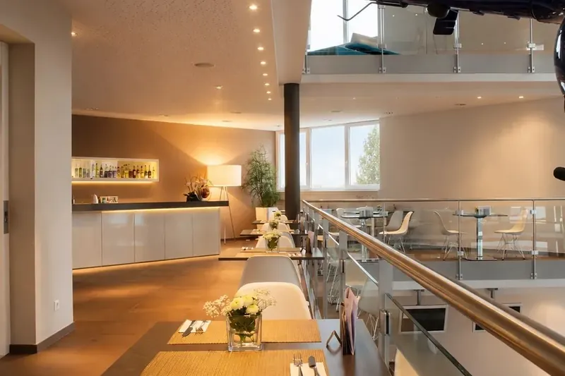 Lounge im aircraft Hotel